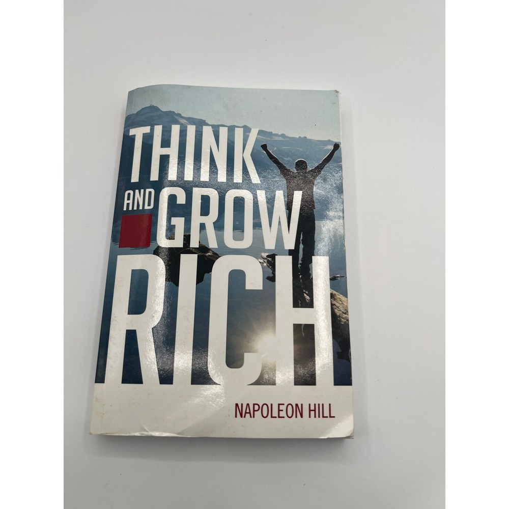 Think and Grow Rich by Napoleon Hill Paperback Self-Help Personal Finance Book